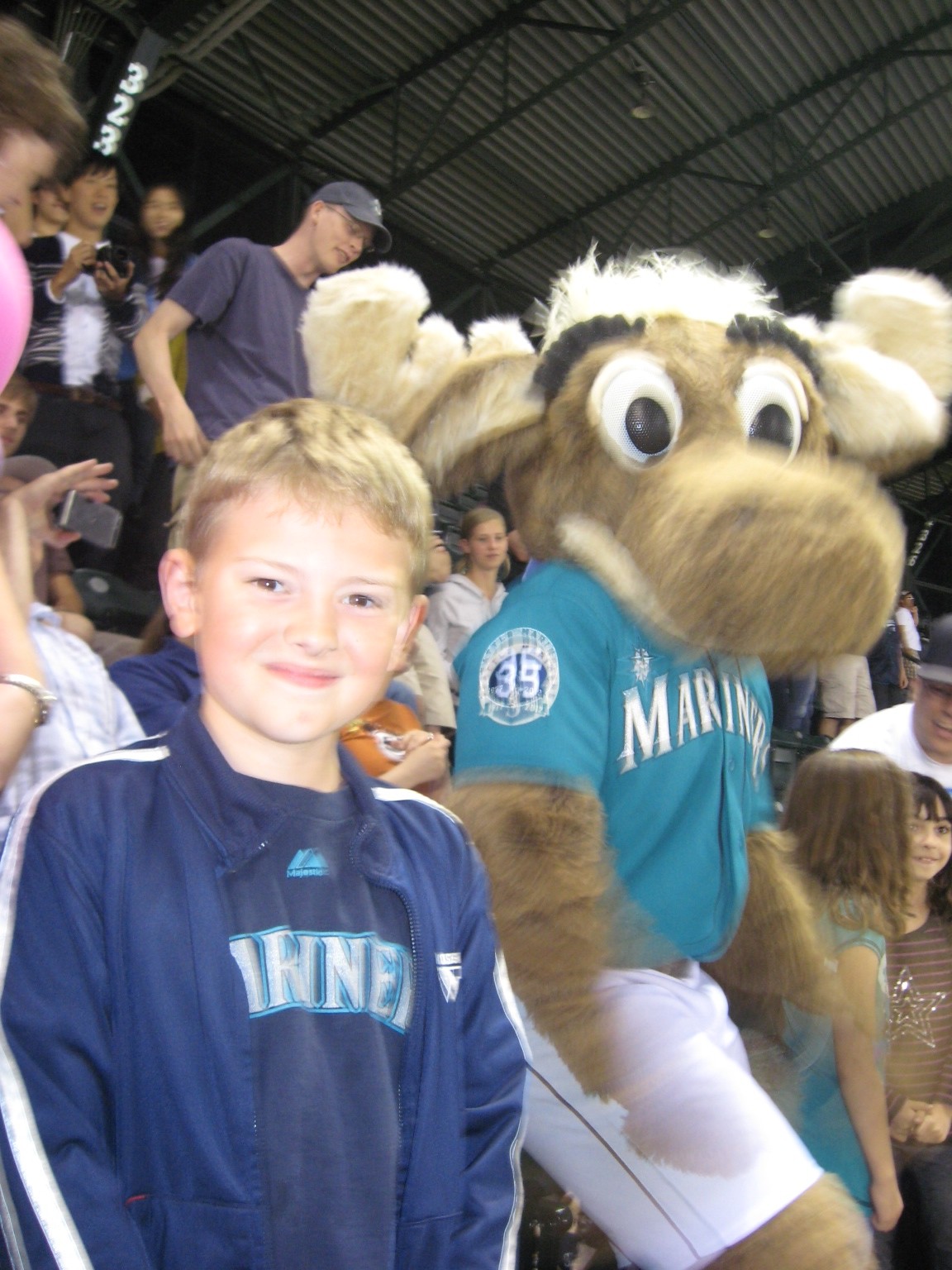 Happy Birthday, Mariner Moose!  Our favorite Moose is turning the