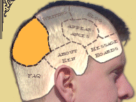 [Website logo: Ken in profile, his brain diagrammed into sections]